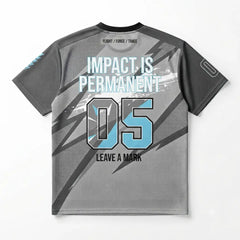 Leave A Mark Mesh Jersey Inspired by Air Jordan 5 Wolf Grey Jersey