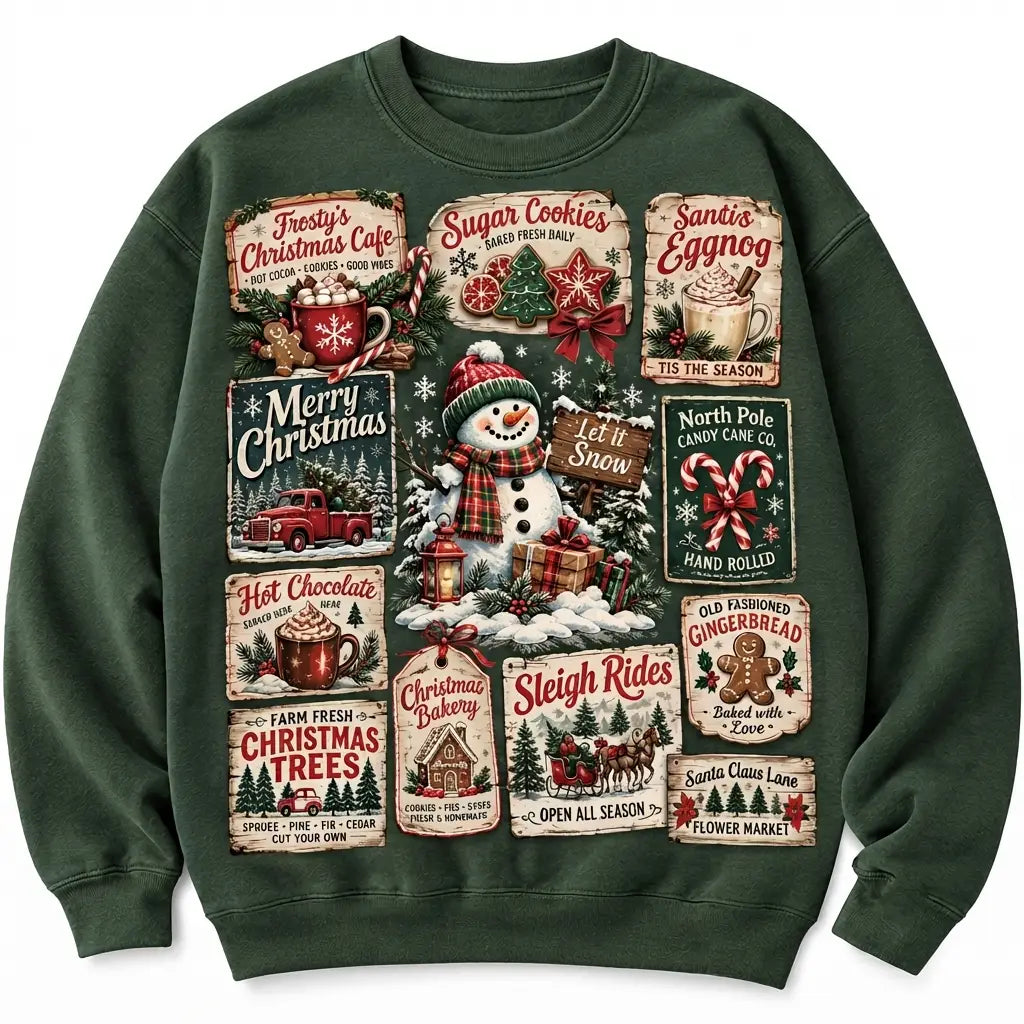 Let It Snow Christmas Sweater – Funny Holiday Sweatshirt