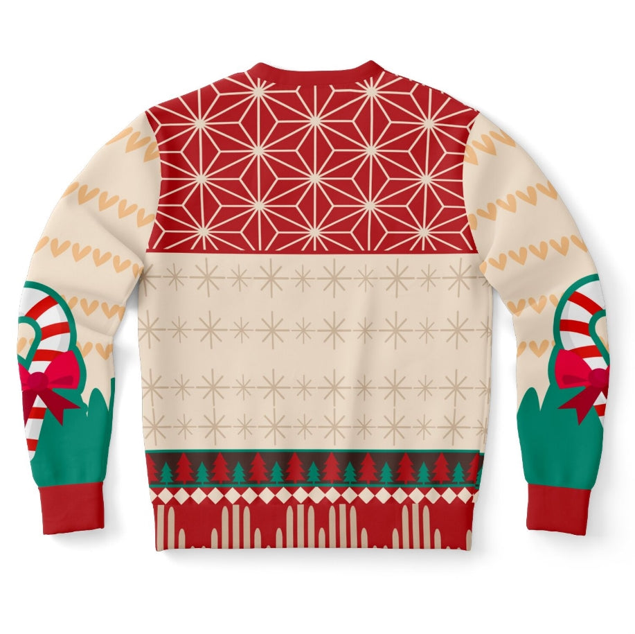 Let's Be Trash Together Christmas Sweater – Funny Ugly Holiday Sweatshirt