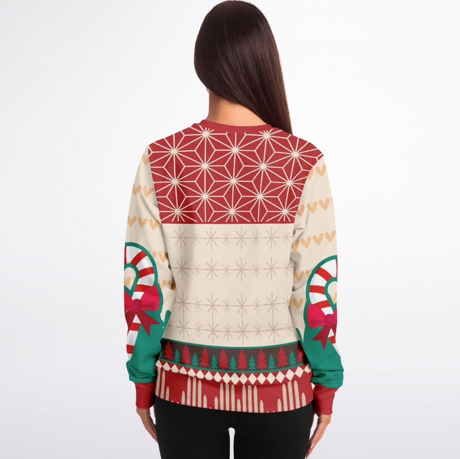 Let's Be Trash Together Christmas Sweater – Funny Ugly Holiday Sweatshirt