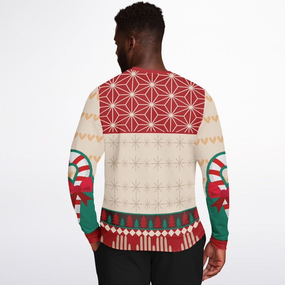 Let's Be Trash Together Christmas Sweater – Funny Ugly Holiday Sweatshirt