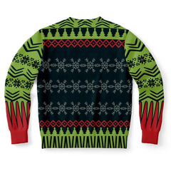Lit AF Christmas Tree Ugly Christmas Sweater
