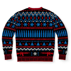 Living In An Ammo Wonderland Christmas Sweater – Funny Ugly Holiday Sweatshirt