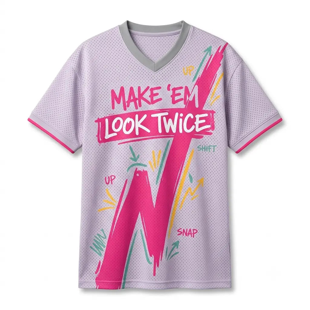 Make 'Em Look Twice Mesh Jersey Inspired by Ja 3 EYBL Jersey