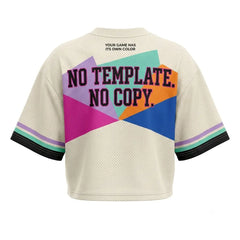 Make Your Own Colors Women Crop Top Mesh Jersey Inspired by Ja 1 EYBL Nationals Jersey