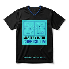 Mastery Is The Curriculum Mesh Football Jersey Inspired by Kobe 5 Protro EYBL Academy Jersey
