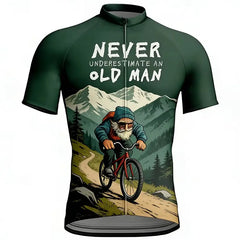 Men’s Colorful Graffiti Cyclist Cycling Jersey – Full Zip Short Sleeve Breathable Quick-Dry MTB Road Bike Tee MCJSS3101