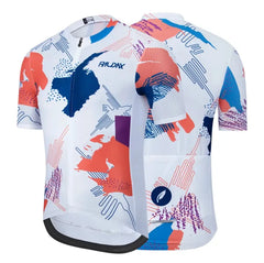 Men's Cycling Jersey Short Sleeve - Quick-Dry Road Bike Shirt 3 Rear Pockets MCJSS3496