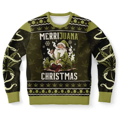 Merrijuana Christmas Weed Ugly Christmas Sweater