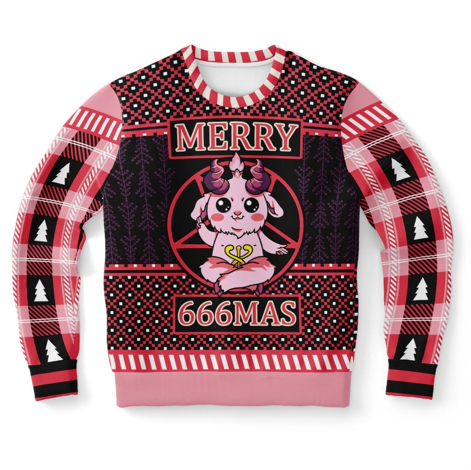 Merry 666mas Christmas Sweater – Funny Ugly Holiday Sweatshirt