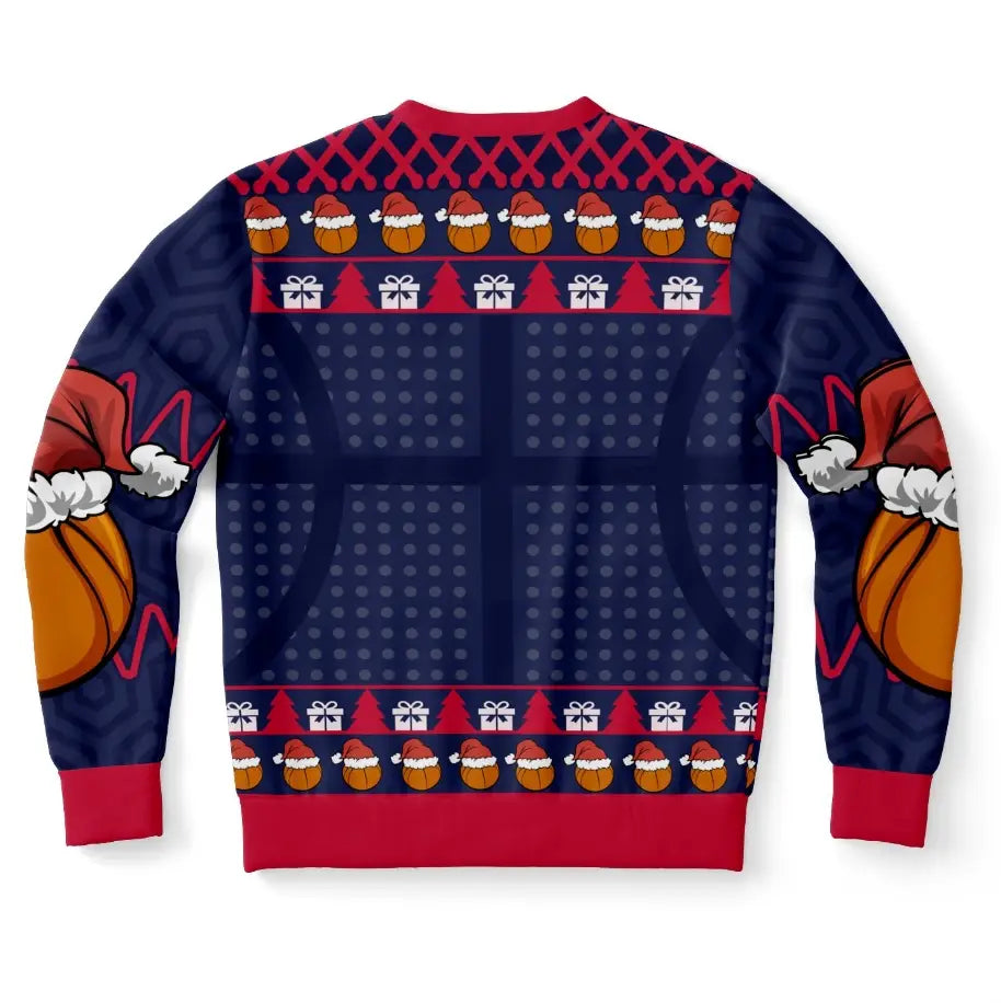Merry Dunkmas Basketball Ugly Christmas Sweater