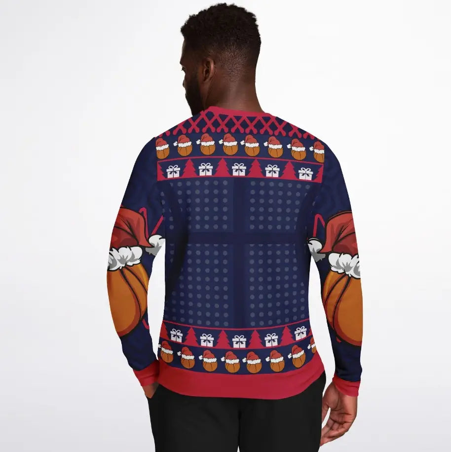 Merry Dunkmas Basketball Ugly Christmas Sweater