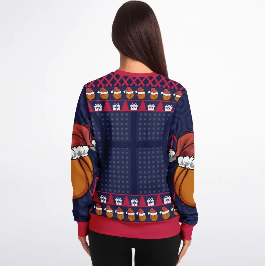 Merry Dunkmas Basketball Ugly Christmas Sweater