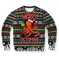 Merry Octomas Christmas Sweater – Funny Ugly Holiday Sweatshirt