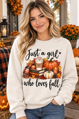 Mockup nữ US mặc sweatshirt