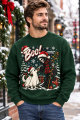 Mockup nam US mặc sweatshirt