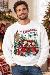 Mockup nam US mặc sweatshirt
