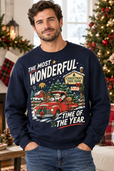 Mockup nam US mặc sweatshirt
