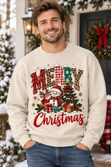 Mockup nam US mặc sweatshirt