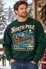 Mockup nam US mặc sweatshirt