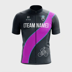 Night Crew Personalized Men’s Cycling Jersey Set – Custom Team Name & Number