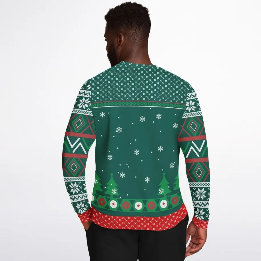 Ninja Elf Ugly Christmas Sweater