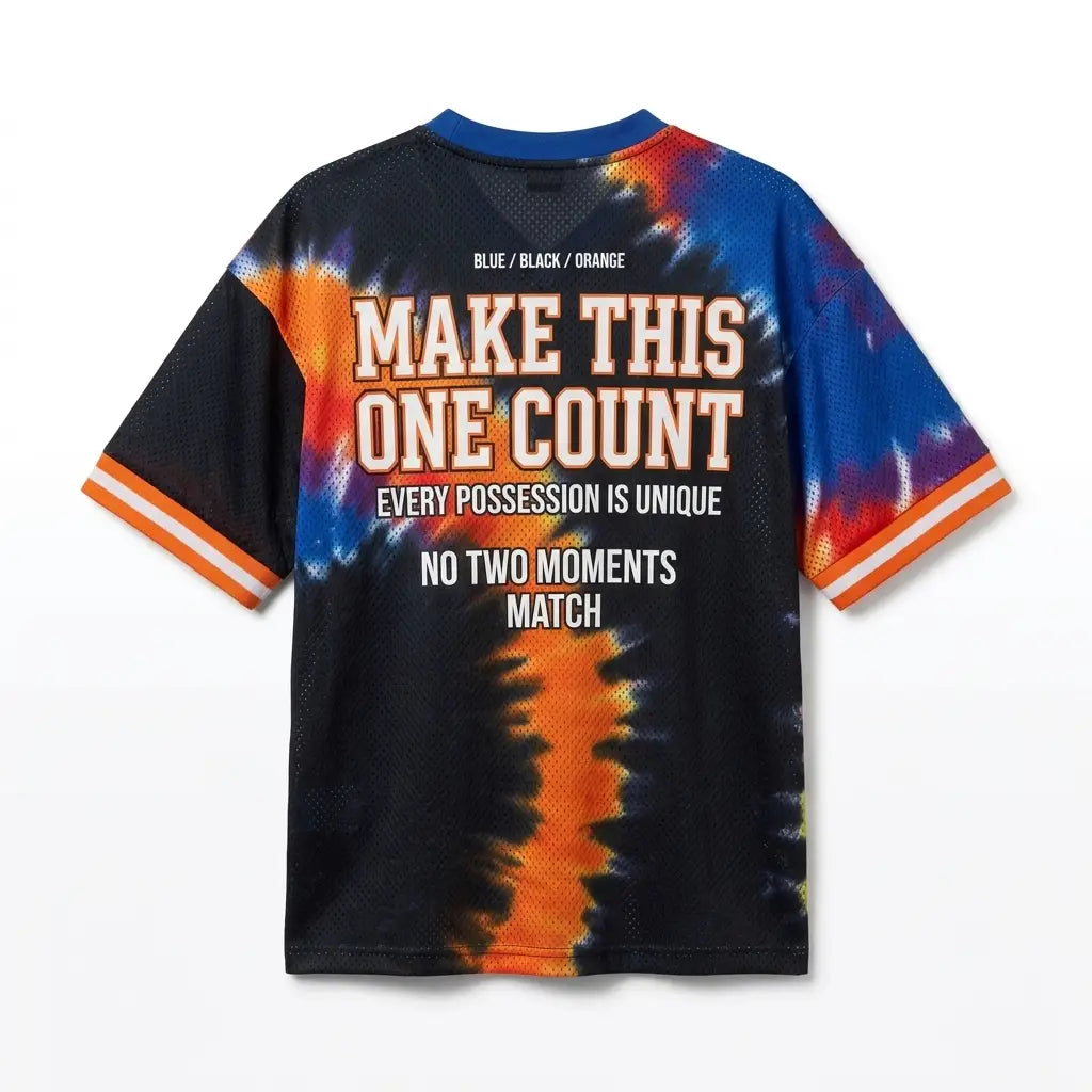 No Two Moments Match Mesh Jersey Inspired by Zoom Kobe 5 Protro EYBL Tie Dye Jersey