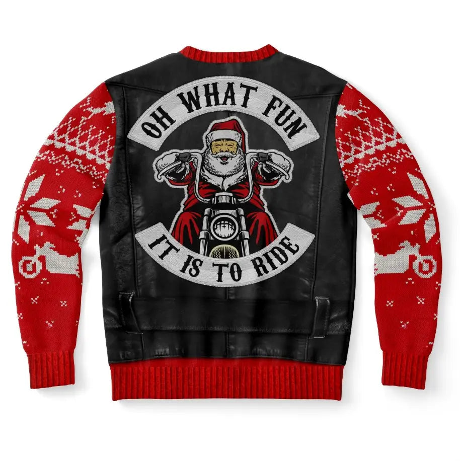 Oh What Fun It Is To Ride Christmas Sweater