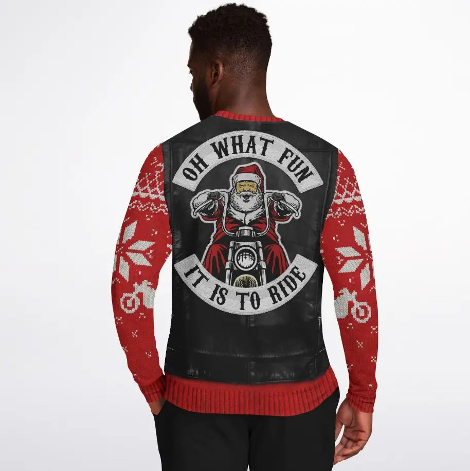 Oh What Fun It Is To Ride Christmas Sweater