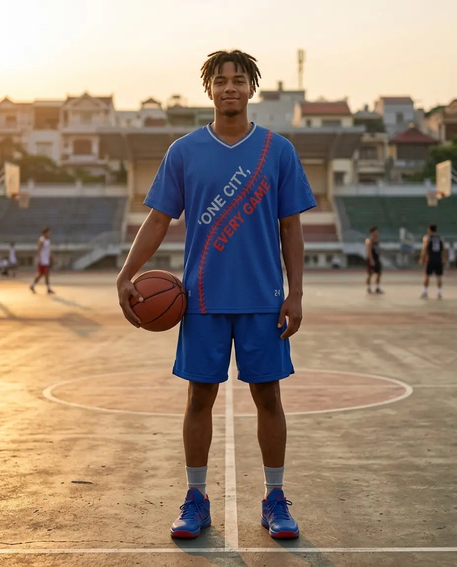 One City, Every Game Mesh Football Jersey Inspired by Zoom Kobe 5 Protro Dodgers Jersey