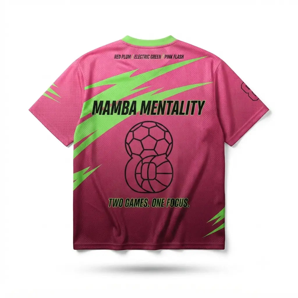 One Mamba Mentality Panel Mesh Jersey Inspired by Kobe 8 Protro Mambacuria Jersey