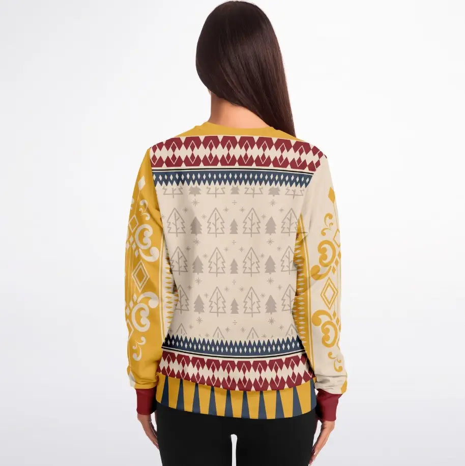 Pass Joints, Not Judgement - Fun and Quirky Ugly Christmas Sweater