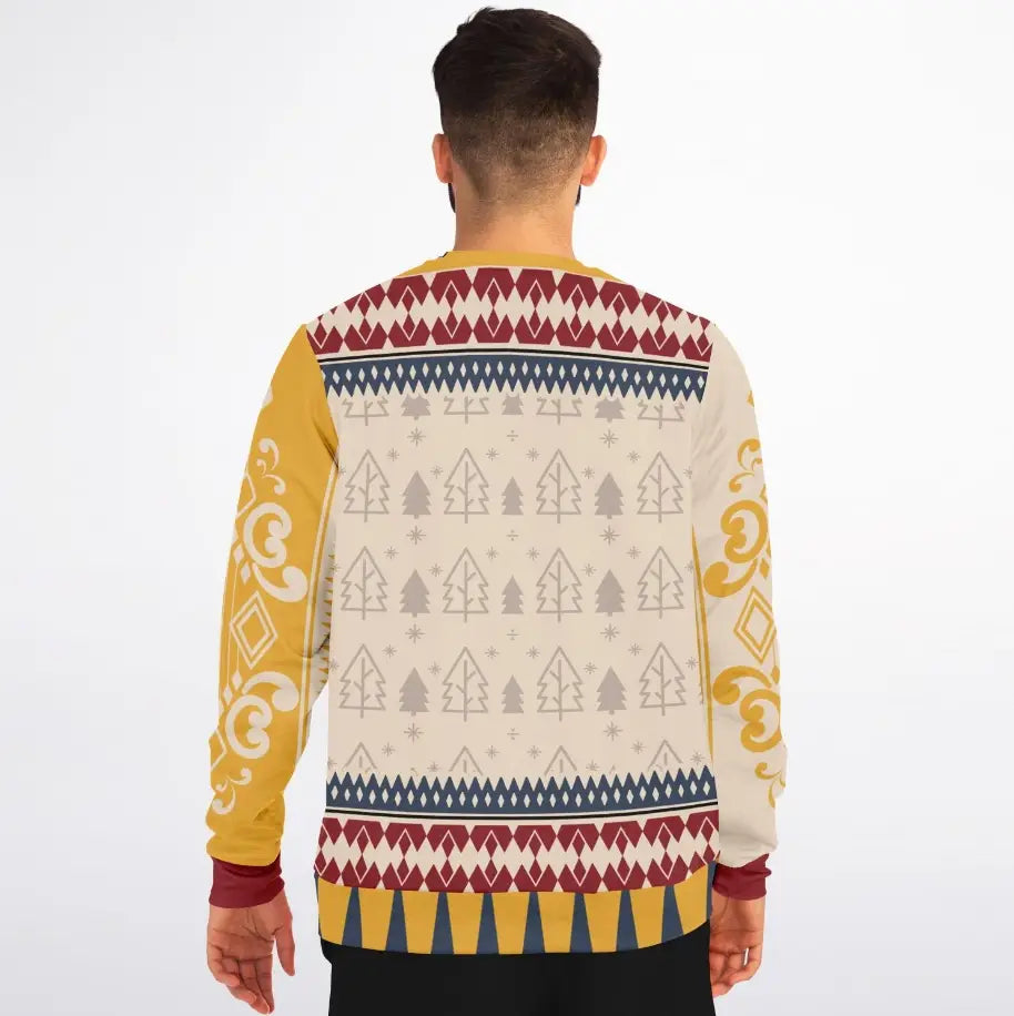 Pass Joints, Not Judgement - Fun and Quirky Ugly Christmas Sweater