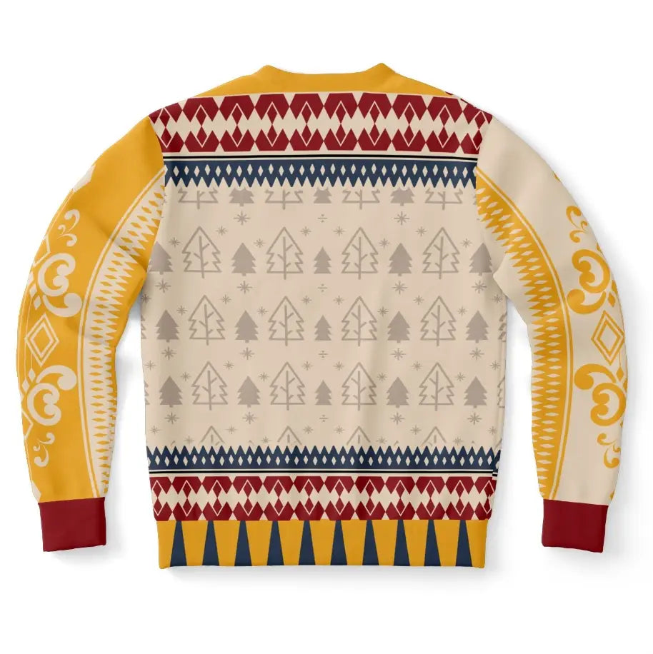 Pass Joints, Not Judgement - Fun and Quirky Ugly Christmas Sweater