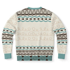 Pathetic Human - Sassy Cat Ugly Christmas Sweater