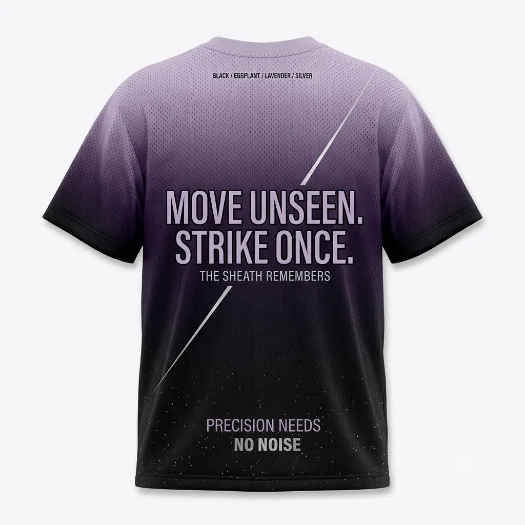 Precision Needs No Noise Mesh Football Jersey Inspired by Zoom Kobe 6 Protro EYBL Jersey