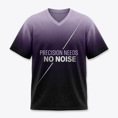 Precision Needs No Noise Mesh Football Jersey Inspired by Zoom Kobe 6 Protro EYBL Jersey