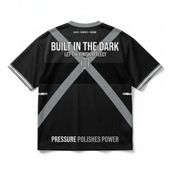 Pressure Polishes Power Mesh Jersey Inspired by Air Jordan 8 Chrome Jersey