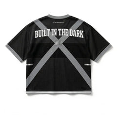 Pressure Polishes Power Women Crop Top Mesh Jersey Inspired by Air Jordan 8 Chrome Jersey