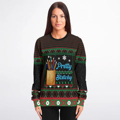 Pretty Sketchy Ugly Christmas Sweater