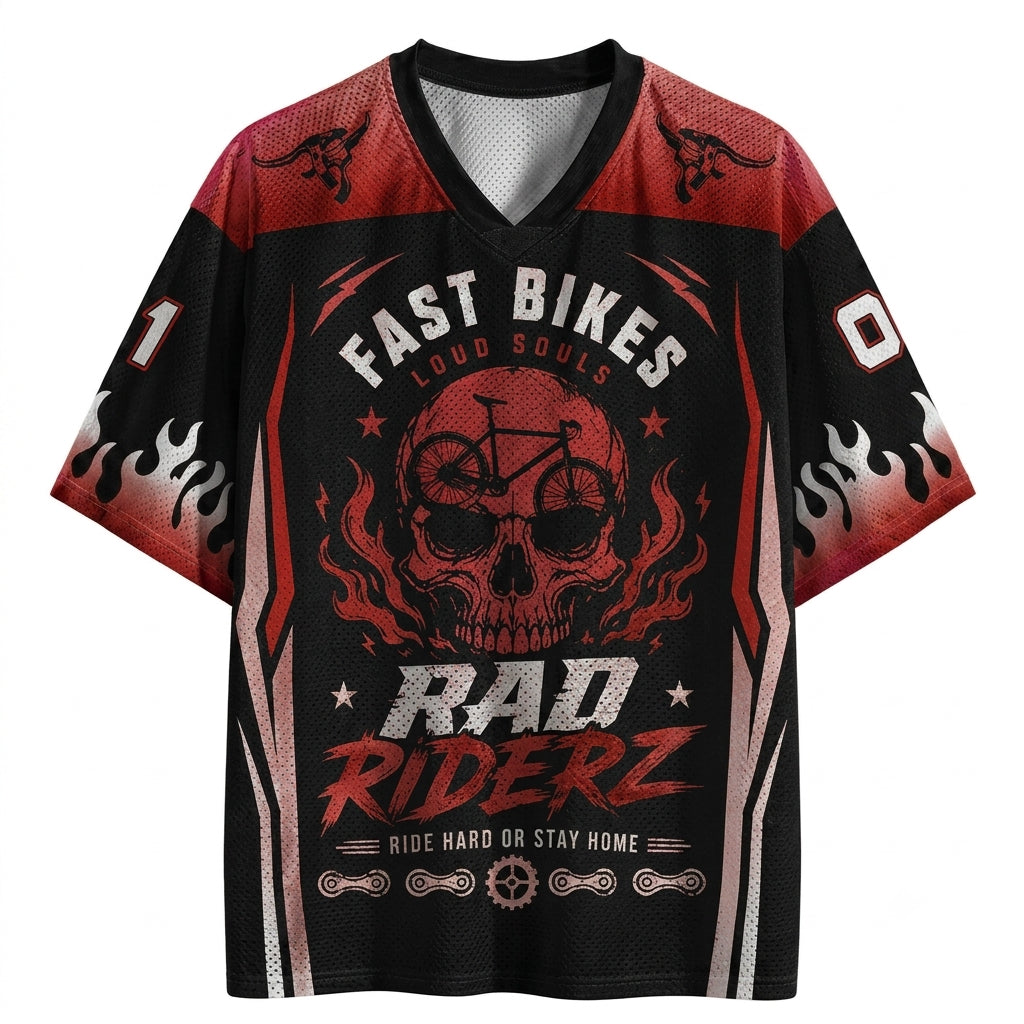 Rad Riderz Vintage MTB Cycling Mesh Jersey