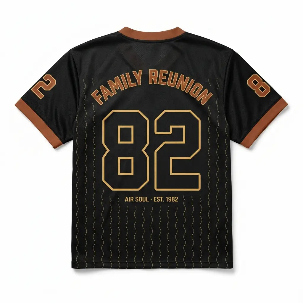 Rooted In Soul Mesh Jersey Inspired by Air Force 1 Low ’07 Family Reunion Air Soul Jersey