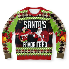 Santa's Favorite Ho Christmas Sweater – Funny Ugly Holiday Sweatshirt