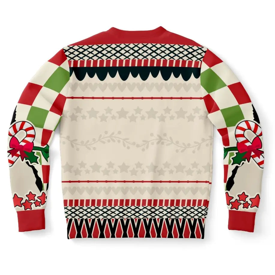 Sleigh My Name Christmas Sweater – Funny Ugly Holiday Sweatshirt
