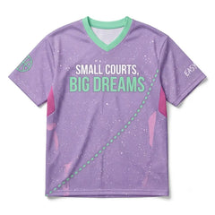 Small Courts Big Dreams Mesh Jersey Inspired by KD 15 EYBL Jersey