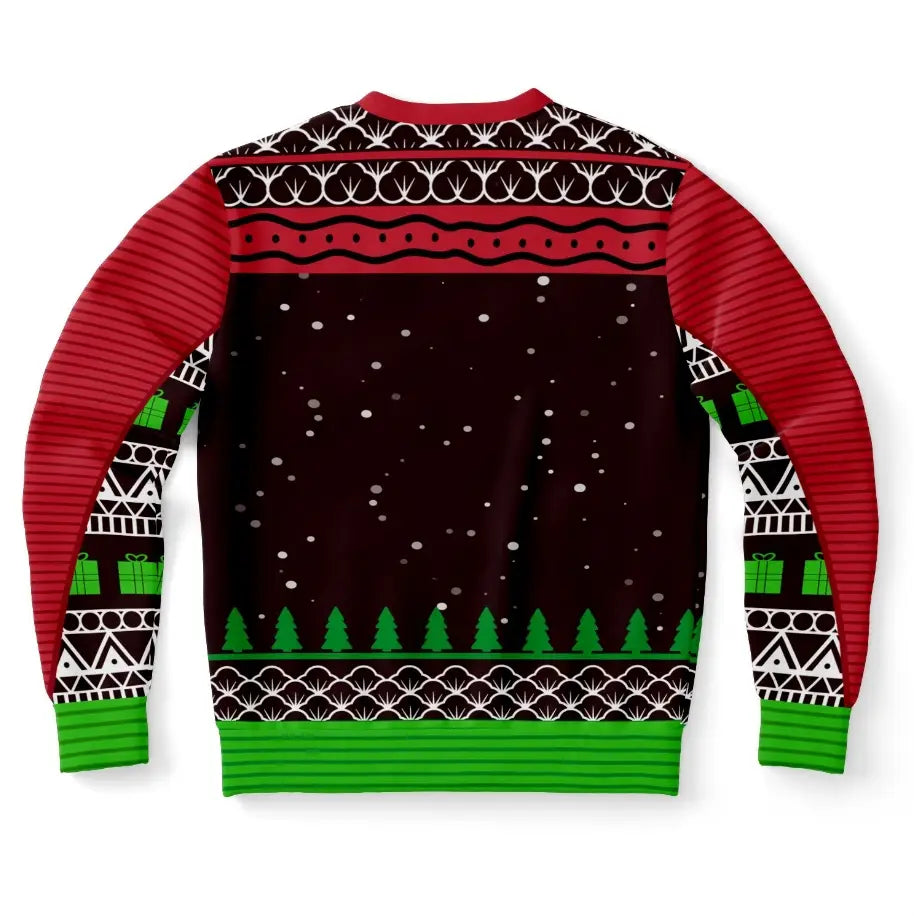 'Sorry I Ran Out of Coal' Naughty Santa Ugly Christmas Sweater