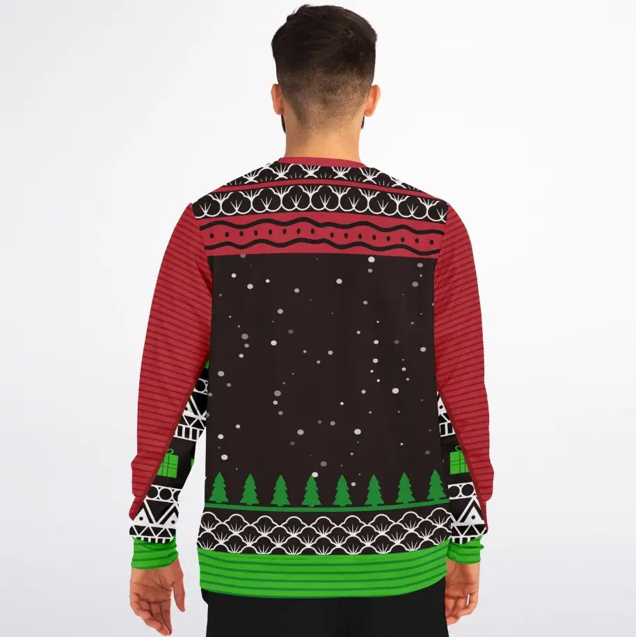 'Sorry I Ran Out of Coal' Naughty Santa Ugly Christmas Sweater