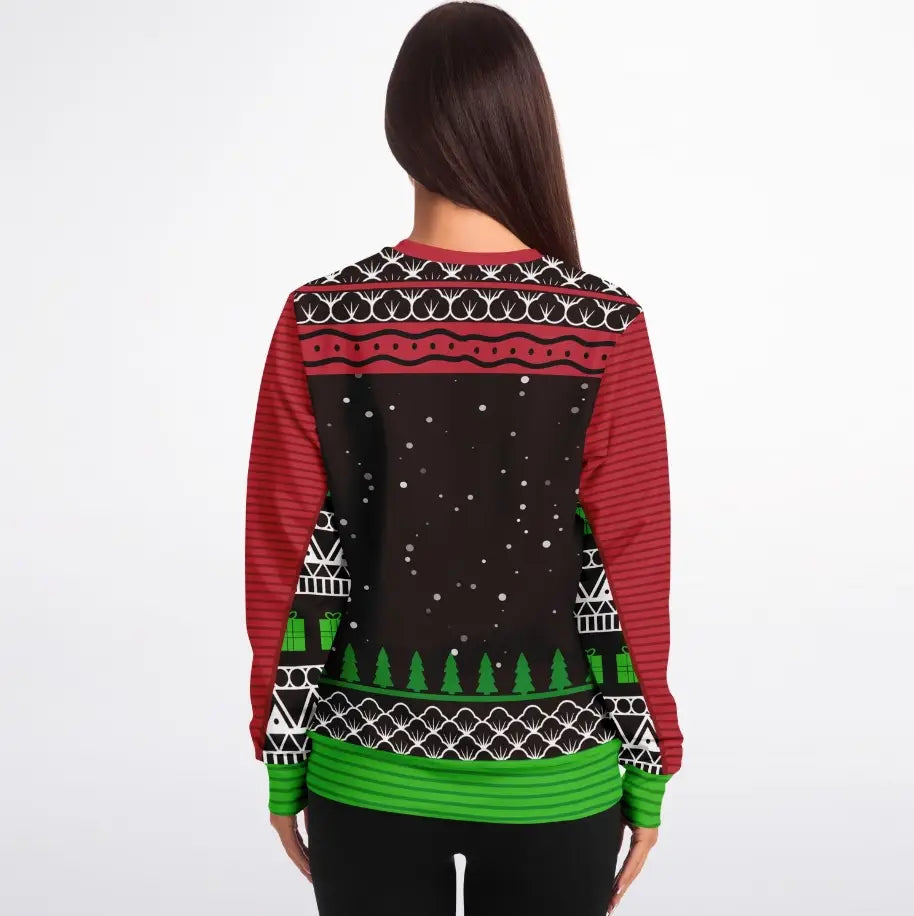 'Sorry I Ran Out of Coal' Naughty Santa Ugly Christmas Sweater