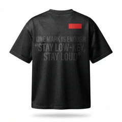 Stay Loud Mesh Football Jersey Inspired by Supreme x Air Force 1 Black Jersey