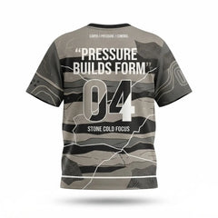 Stone Cold Focus Mesh Football Jersey Inspired by Air Jordan 4 Cave Stone Jersey